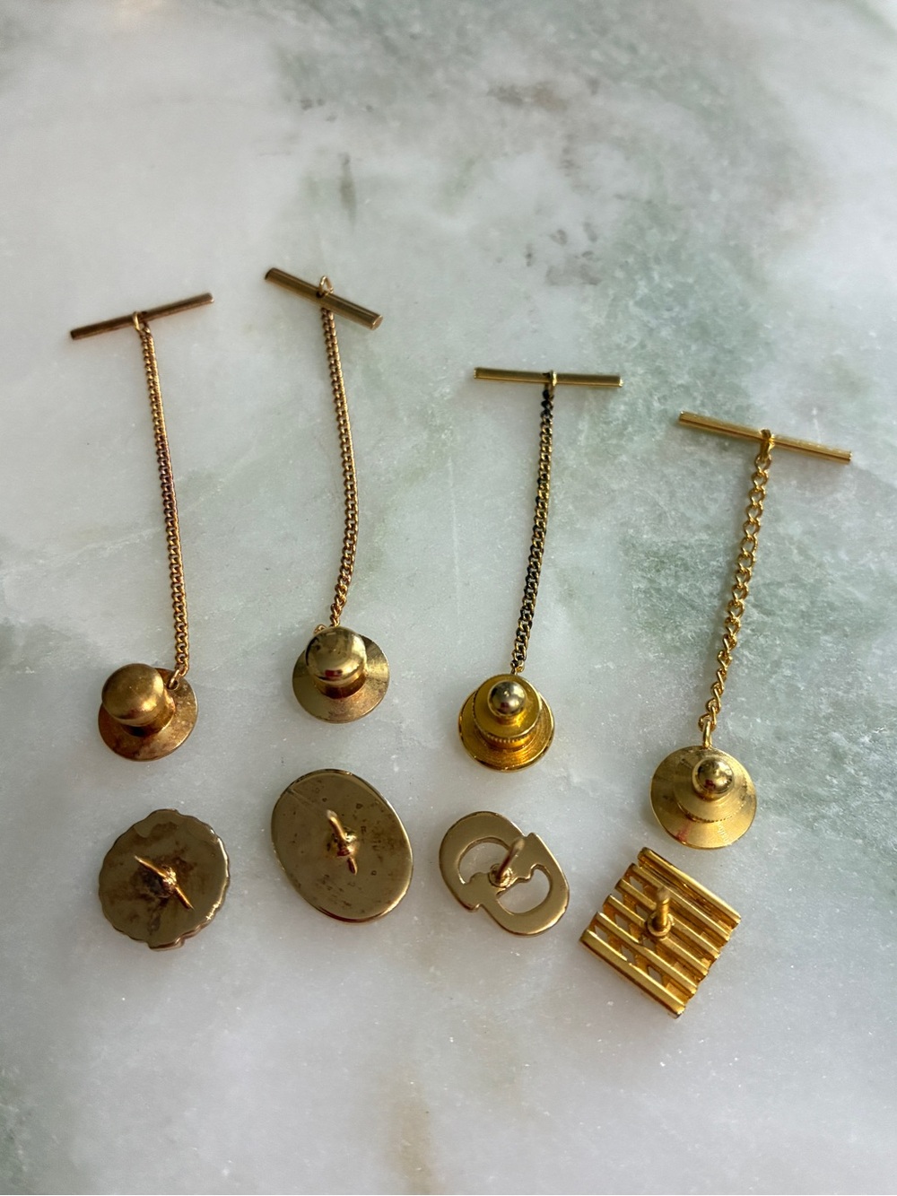 Lot of 4 Dior Tie Tacks - Picture 5 of 5